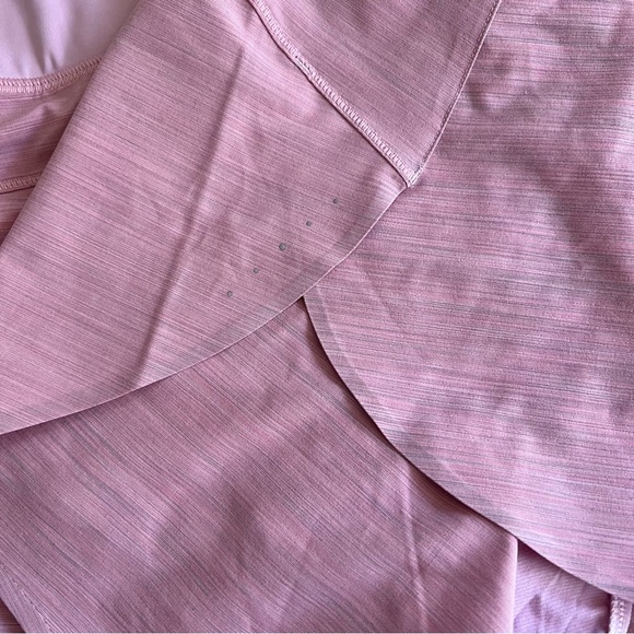 ATHLETA Run With It Shorts Space Dye Begonia pink 3.5" SIZE 1X - Picture 9 of 15